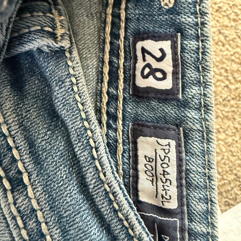 Miss Me Blue Boot Cut Jeans